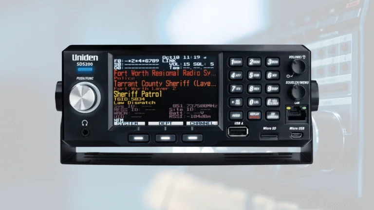 The Uniden SDS200 Scanner