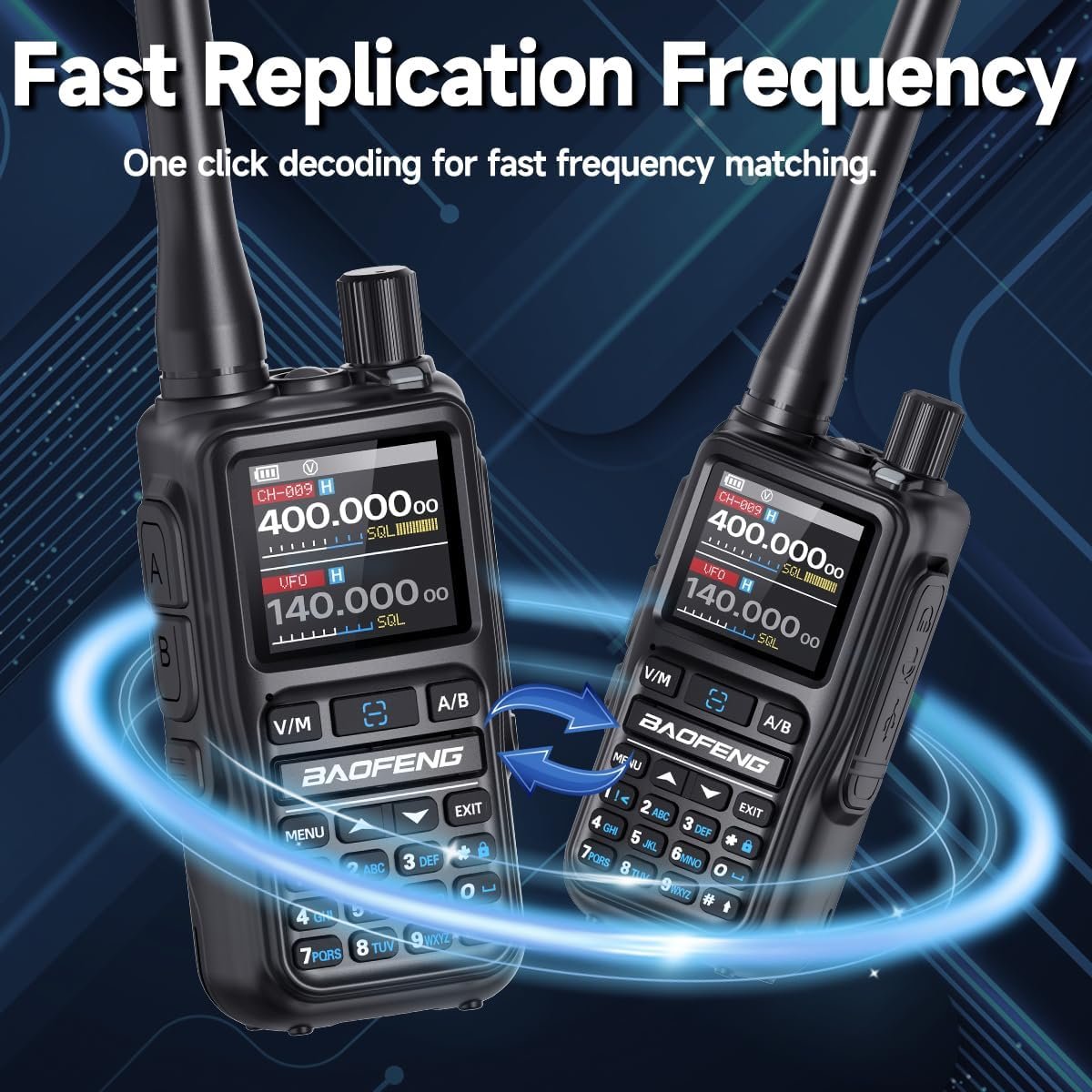 1793031885 Baofeng UV 5R Mini Ham Radio Long Range Handheld Rechargeable Walkie Talkies for Adults APP Programming NOAA Weather UV5R 5RM Two Way Radio with Earpiece USB C Charger for Survival Hunting
