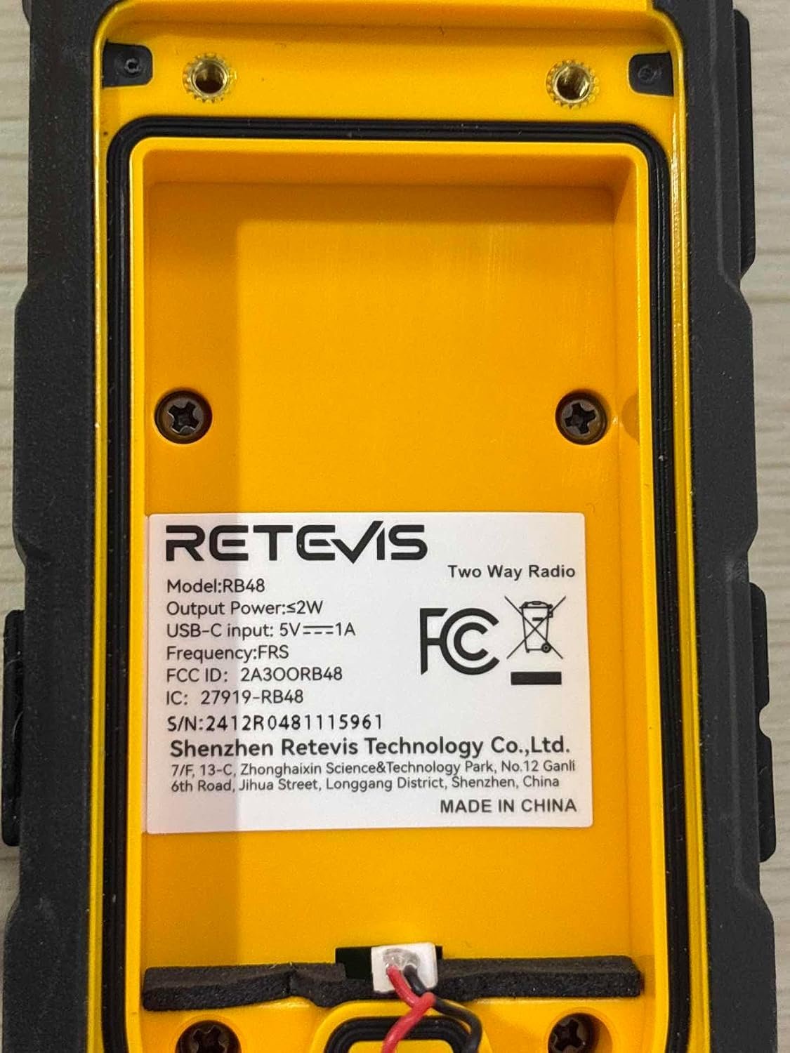 1793037714 Retevis RB48 Walkie Talkies for Adults Heavy Duty 2 Way Radios Long Range