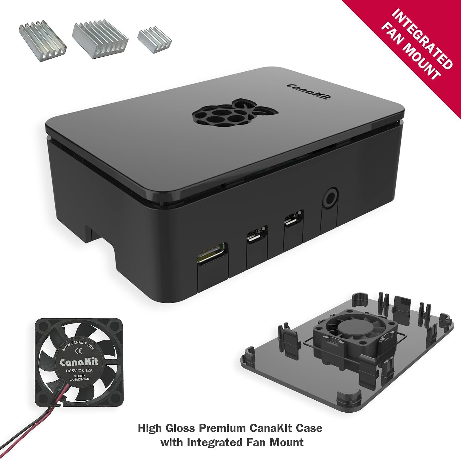 CanaKit Raspberry Pi 4 4GB Starter PRO Kit 4GB RAM