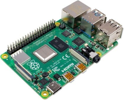 Raspberry SC15184 Pi 4 Model B 2019 Quad Core 64 Bit WiFi Bluetooth (2GB)