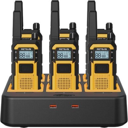 Retevis RB48 Walkie Talkies for Adults, Heavy Duty 2 Way Radios Long Range