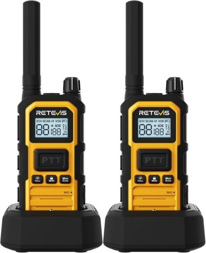Retevis RB48PLUS GMRS Walkie Talkies Long Range,IP67 Waterproof 2 Way Radio